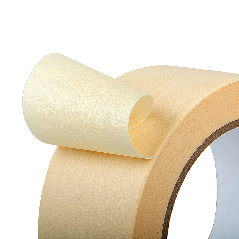 Labeling DIY Crafting Decoration Automotive Crepe Paper Masking Tape For Painting
