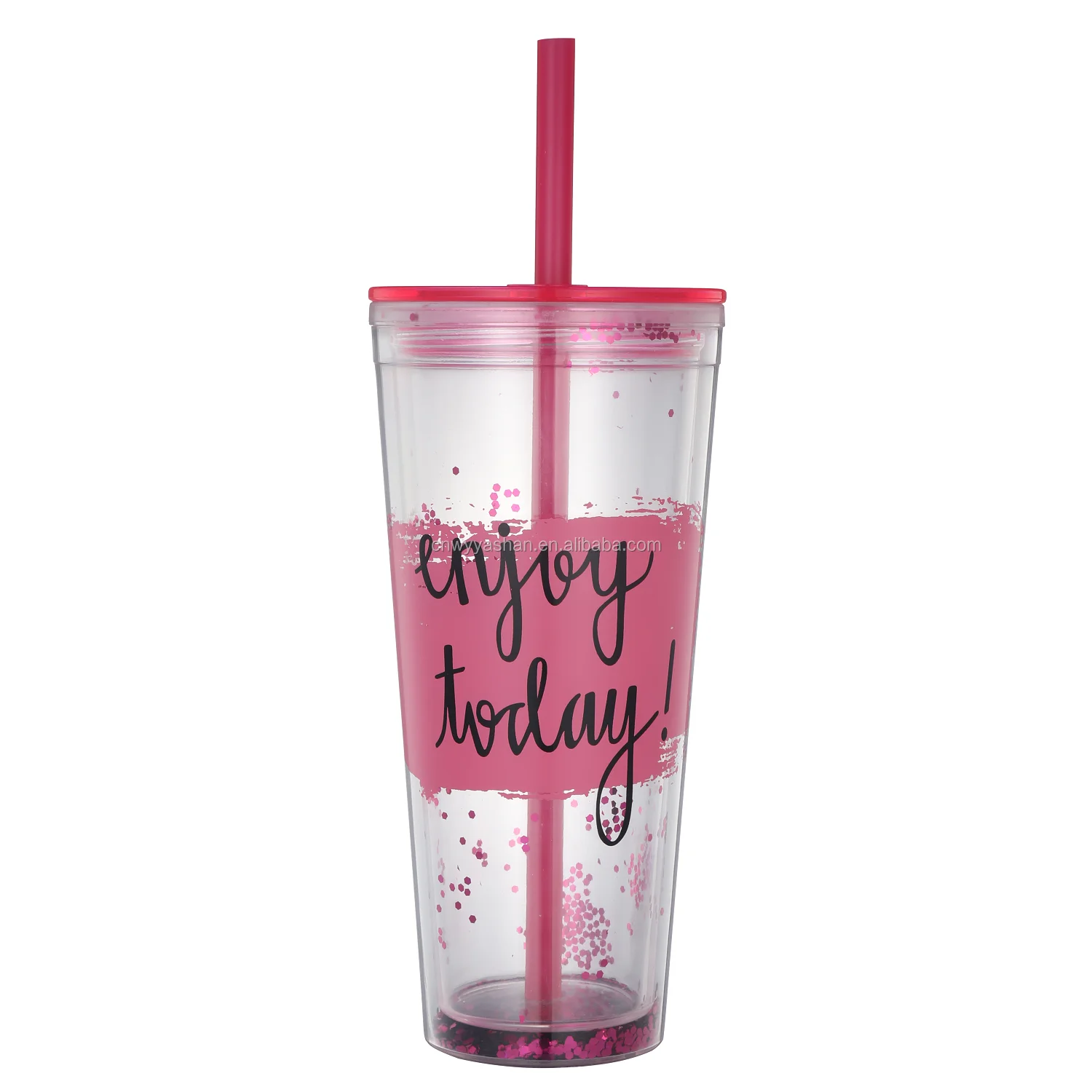 Продажа с завода, различные цвета, различные производители пластиковых бутылок для сока, пластиковая кружка с крышкой