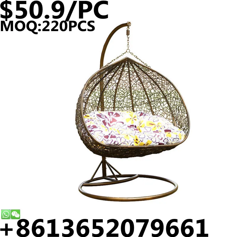  TSF wholesale patio wicker hanging furniture swing chair