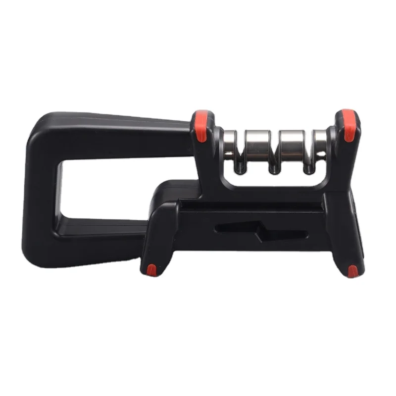 Low Price Wholesale Steel Coarse Fine Knife Sharpener For Kitchen Good Quality Rolling Knife Sharpener