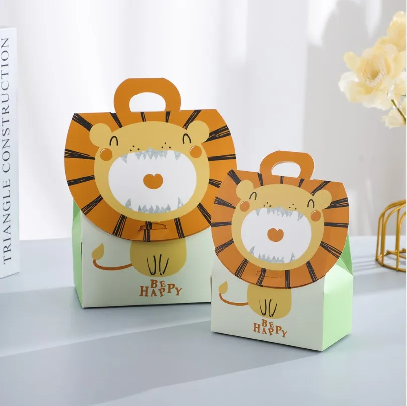 Luxury Lovely Kindergarten School Children Gift Cartoon gift packing bags For Baby Boys Girls kids party celebration gift bags