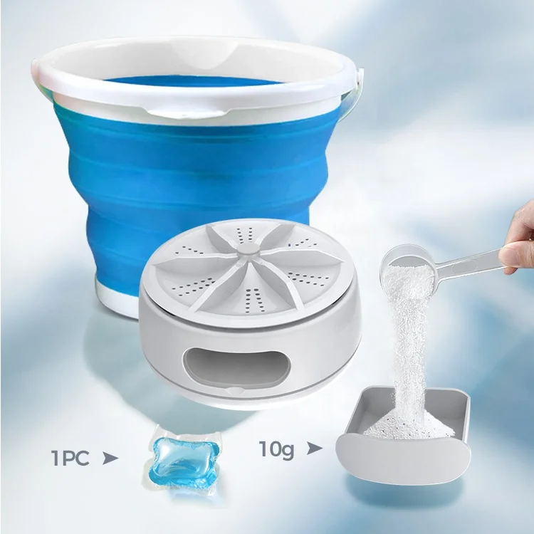 Hot sale home hotel school mini laundry ultrasonic semi auto home folding washing machine