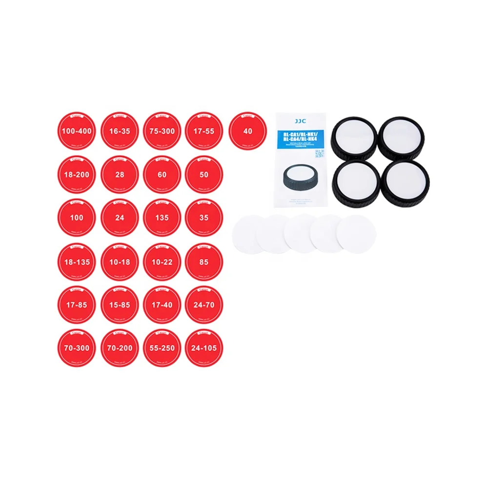 
JJC Camera Lens Cover for Canon EF/EF-S Mount Lens Writable Rear Lenses Protector 