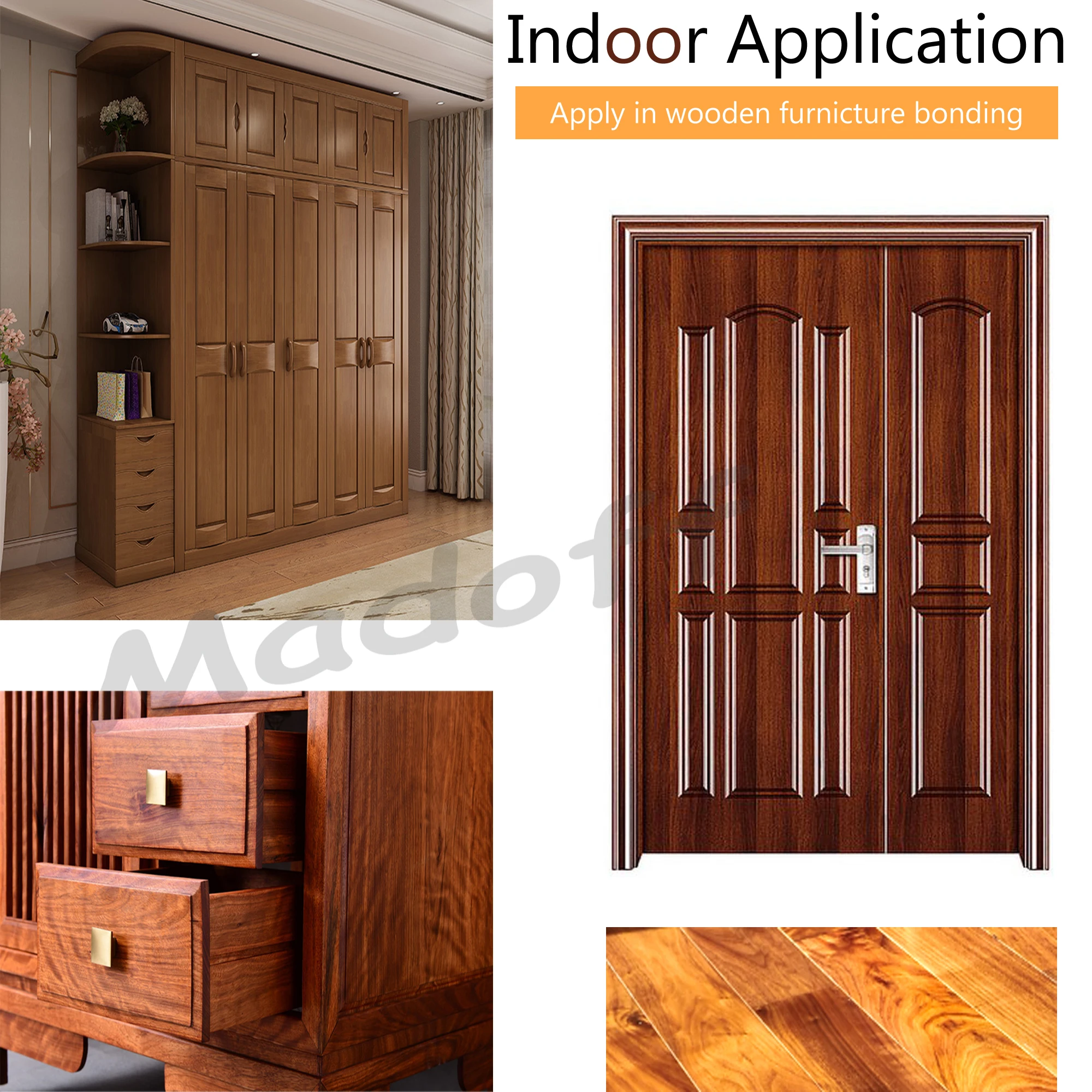 Water Based Glue Hot Melt Adhesive White Glue Liquid Acrylic Resin For Wood Board Glue