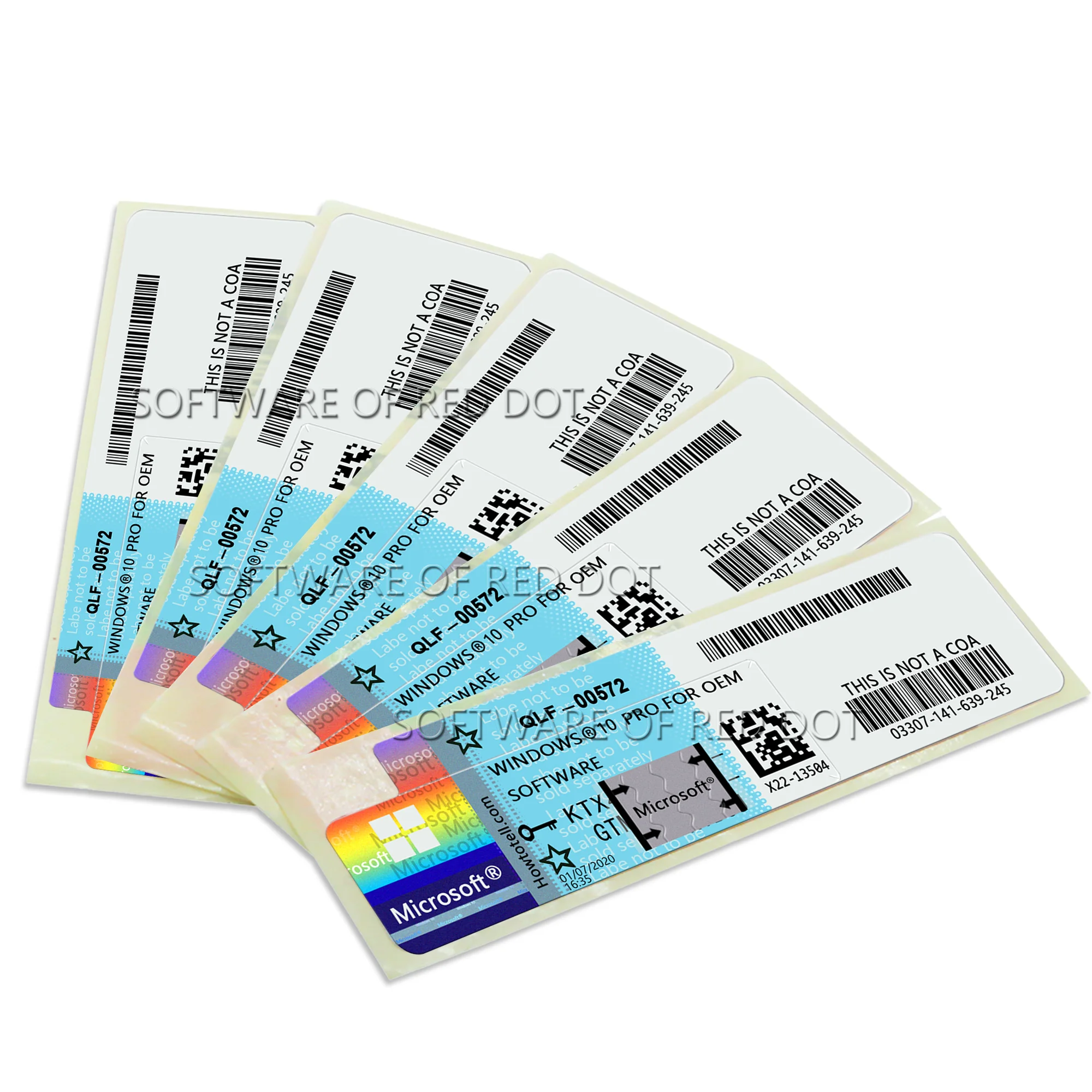 Наклейка для ключей на Windows 10/11 Pro, oem coa, доставка по электронной почте, Глобальная лицензия активации через Интернет, Подлинная цифровая Микросистема для дома