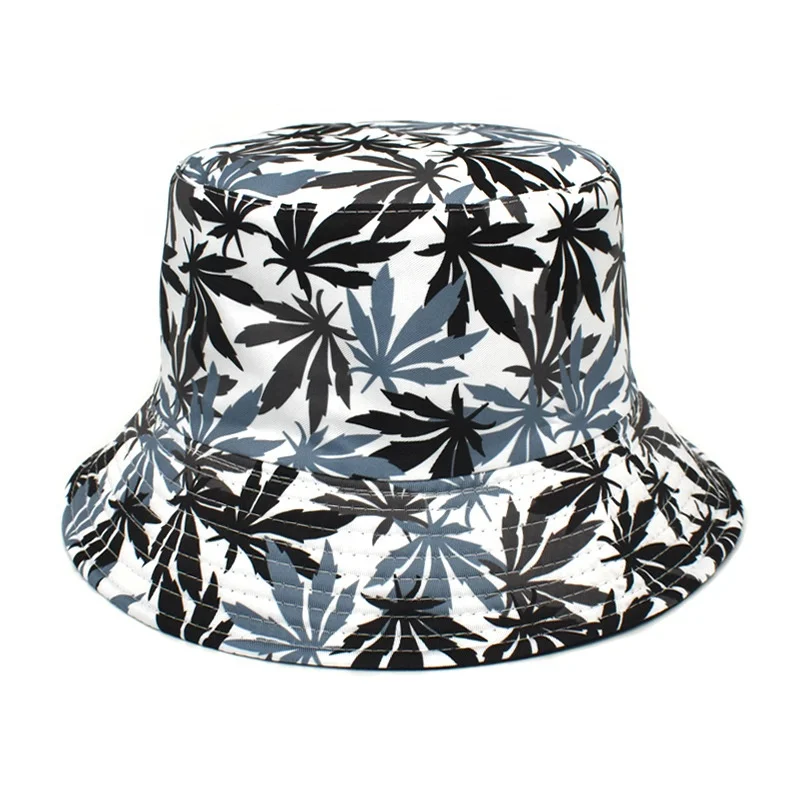Забавная Панама с Кленовым листом, шляпа с двумя сторонами, дешевые шляпы