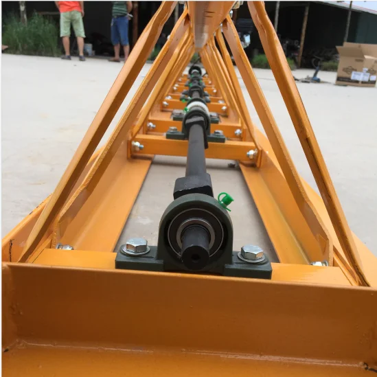 Frame Type Vibrating Concrete Screed Floor Leveling Machine Concrete Vibratory Truss Screed for Surface Construction