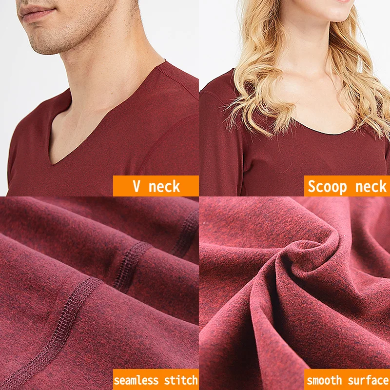 
Factory Price Unisex Winter Inner Wear Warm Baselayer Thermal Long John for Men Women 