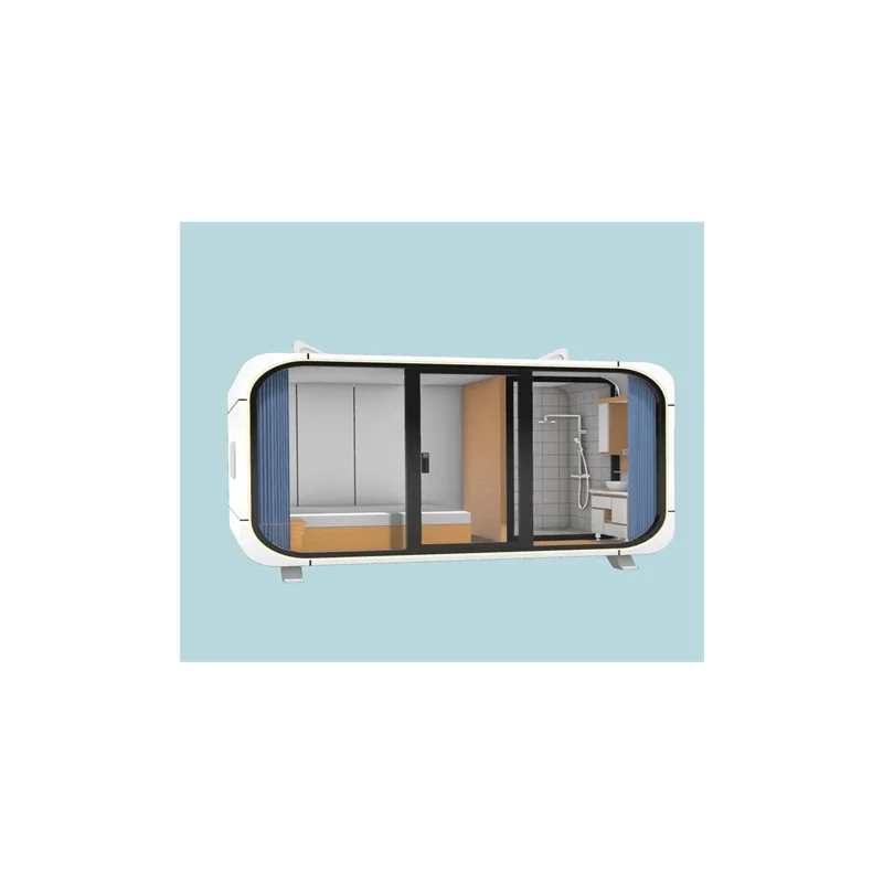 Main Entrance Modern Door Double Prefab Luxury Kit Container Wooden Sandwich Panel Tiny House Villa