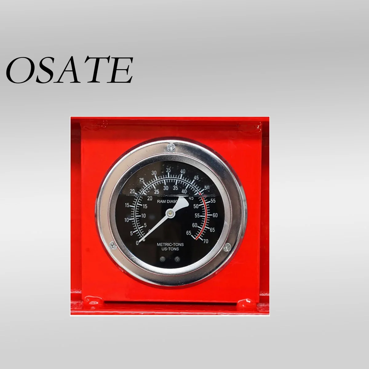 OSATE  CE Certification 50-Ton Pneumatic Shop Press with Gauge and Winch for Garage Equipment