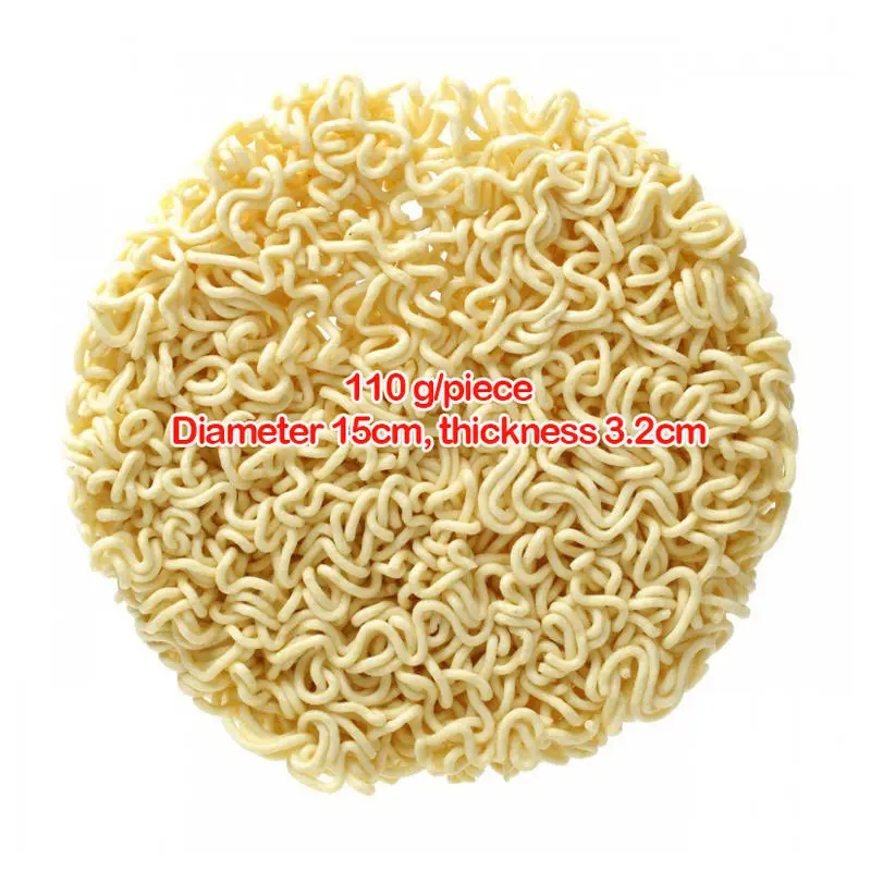 bulk 110g non boiled noodles in soup chow mein circular dried no seasoning fried instant noodles ramen noodles