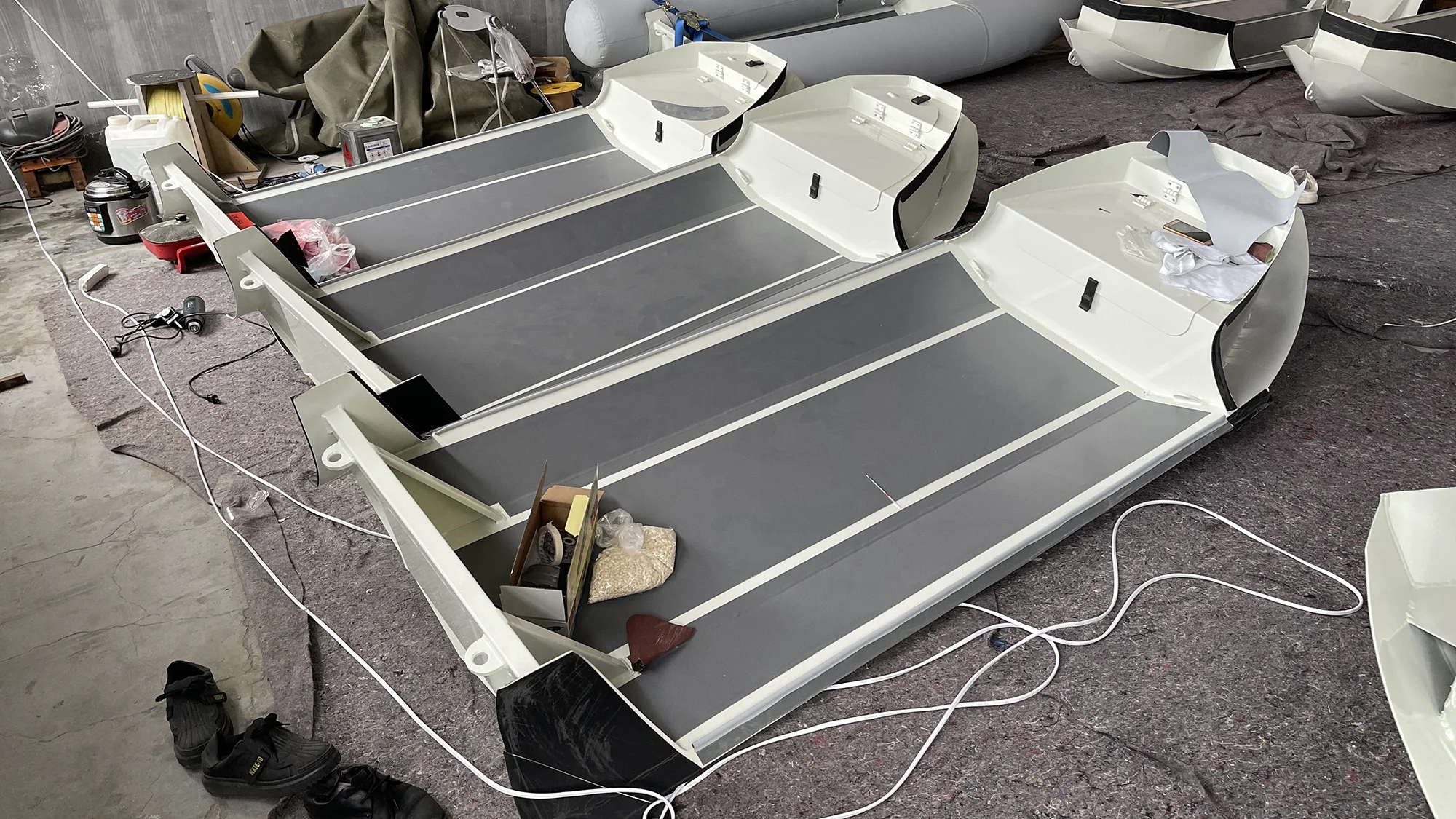 
hypalon aluminium hull inflatable dinghy CE RIB speed leisure sport boat 