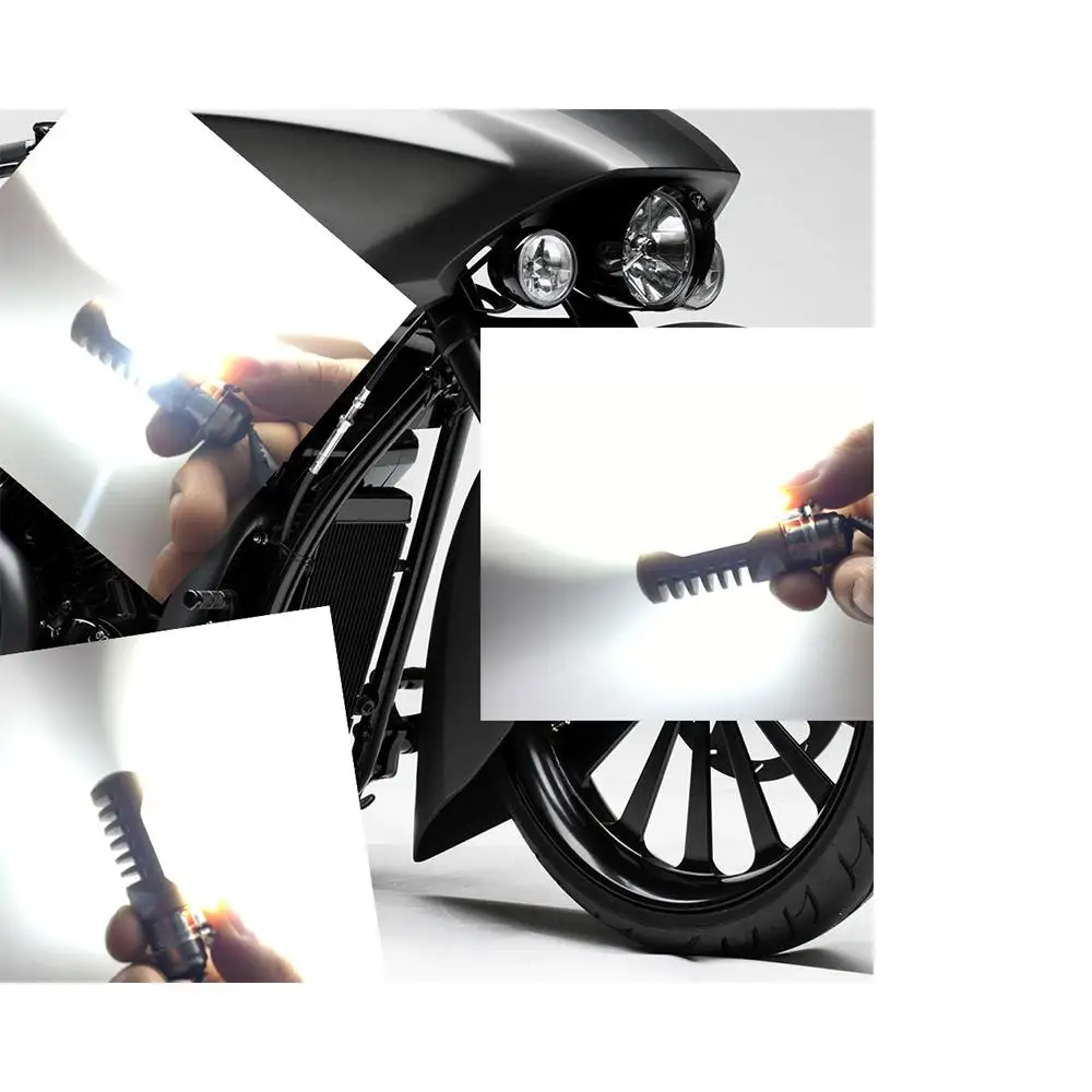 T19 p15d 16W Motorcycle LED Headlight Hi/Lo Beam 12V Front Light Bulb For Yamaha LC135/EX5/Dash V1/Wave/Raptor 125