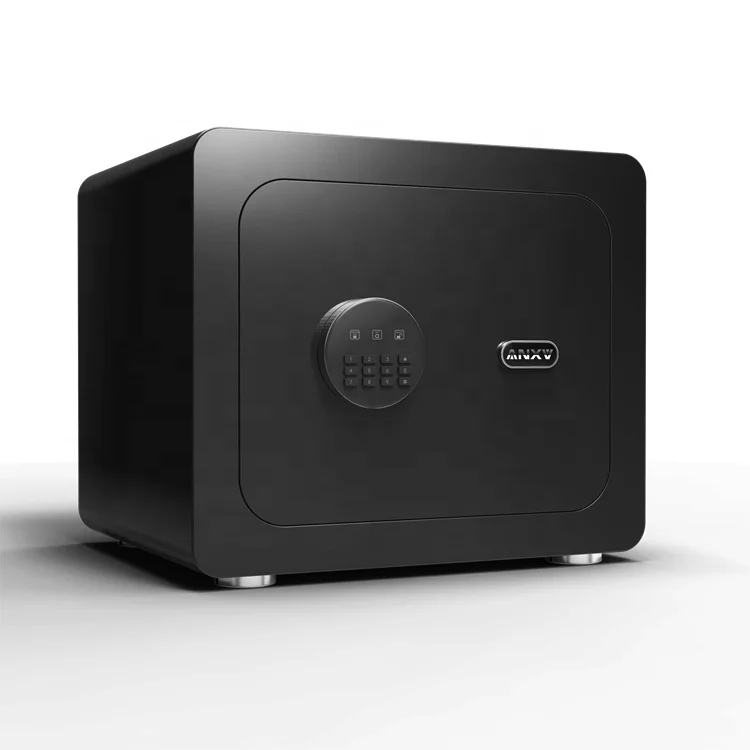 Onnais 40 Digital Lock Box With Solid Construction Electronic Secret For Home Office Electronic Safe Box Black
