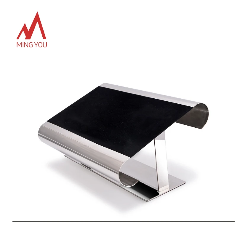 Metal Mens Belts Holder Hanging Display Rack Stand Belt Store Display Golden Racks For Belts