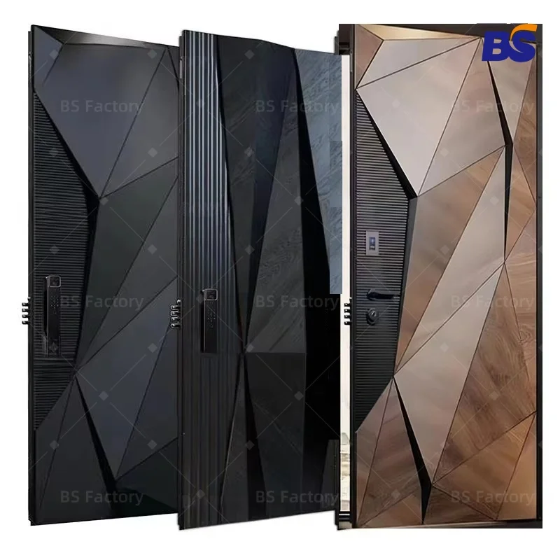 Modern Design Oak Wood Pivot Door Entrance Wooden Door For Residential House