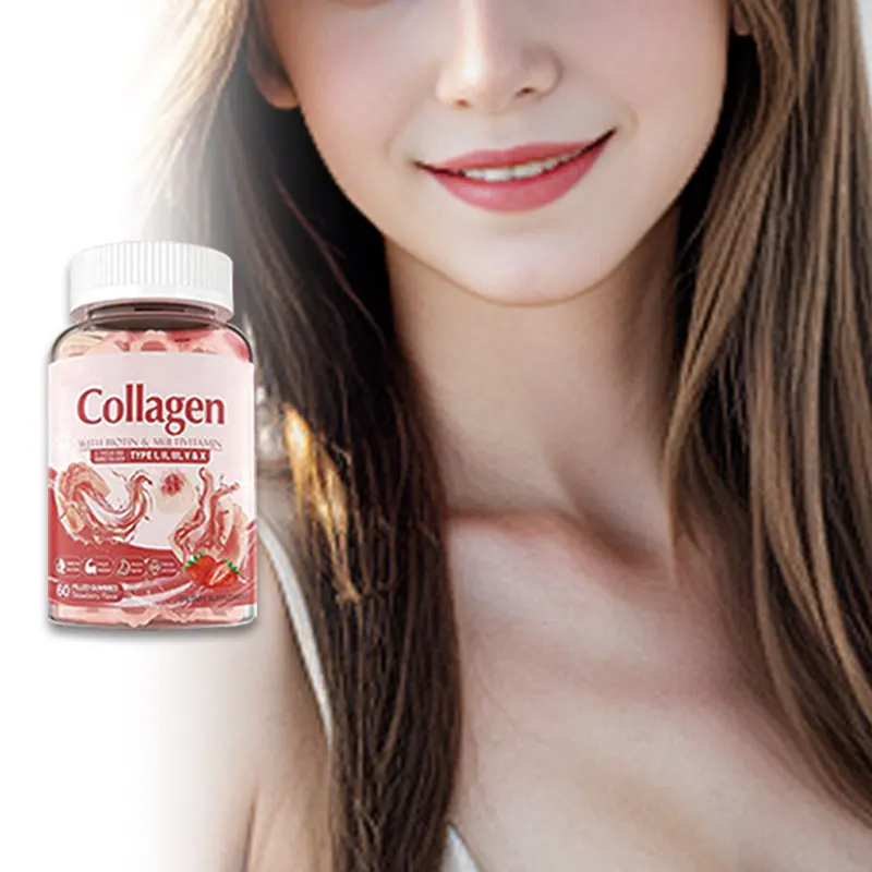 Private Label Best Selling Good Quality Healthcare Supplement Collagen Gummies for Wholesale Purchase