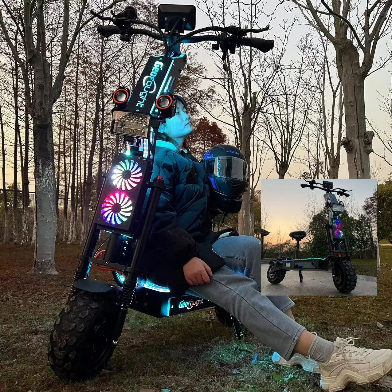 USA STOCK new design 14inch off road electric bike scooter two wheels powerful best scooter electric for adult in china with CE