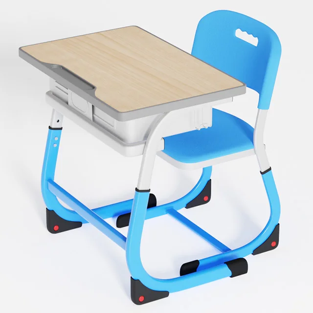 Guangdong school furniture student desks and chairs designed for secondary school students
