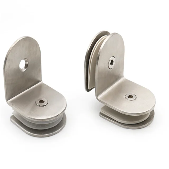 Kingkong hardware stainless steel framed concealed pivot Mirror glass shower door hinge for shower glasses