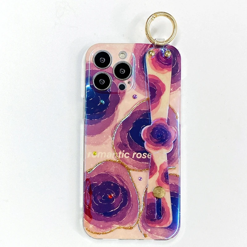 Fancy Flower case back cover for iPhone 12 13 14 Pro, For iPhone 14 Plus Diamond case cover