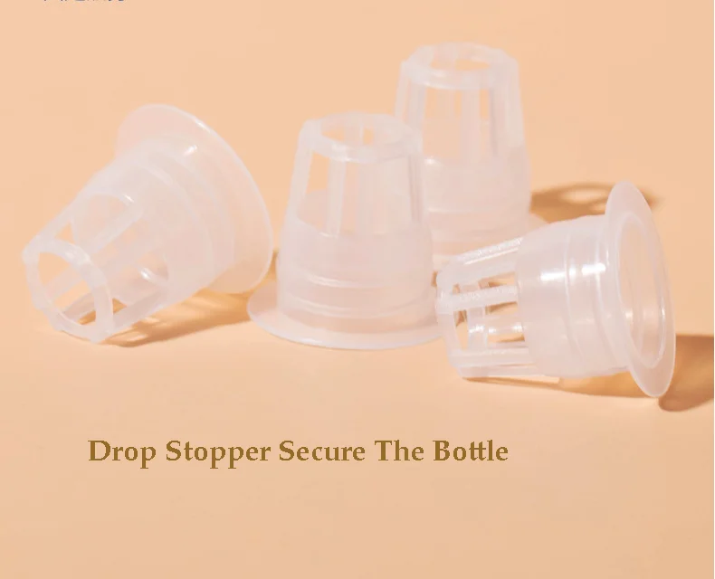 Colored Packaging Container Custom Luxury Cosmetics Bottles Perfume Frosted Glass Hair Essential Oil Dropper Bottle BJ9