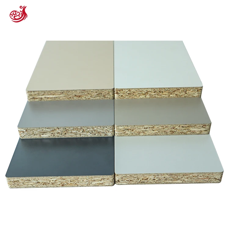 pet plastic coating finish filmed pvc coated particle board panel high gloss pet faced board