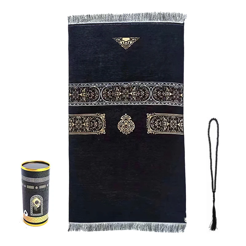 Prayer rug set muslim mat thick large padded soft wholesale travel prayer mat
