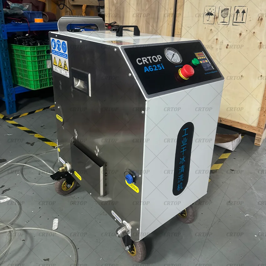 Dry Ice Cleaning Machine Car Automatic Dry Ice Blaster Cleaning Machine Carbon Cleaning Dry Ice Blasting