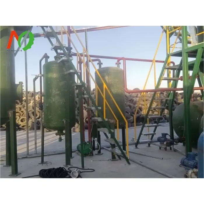 Porfitable Energy Saving 500kg-3tons Portable Waste Motor Oil Recycling to Diesel Oil Machine