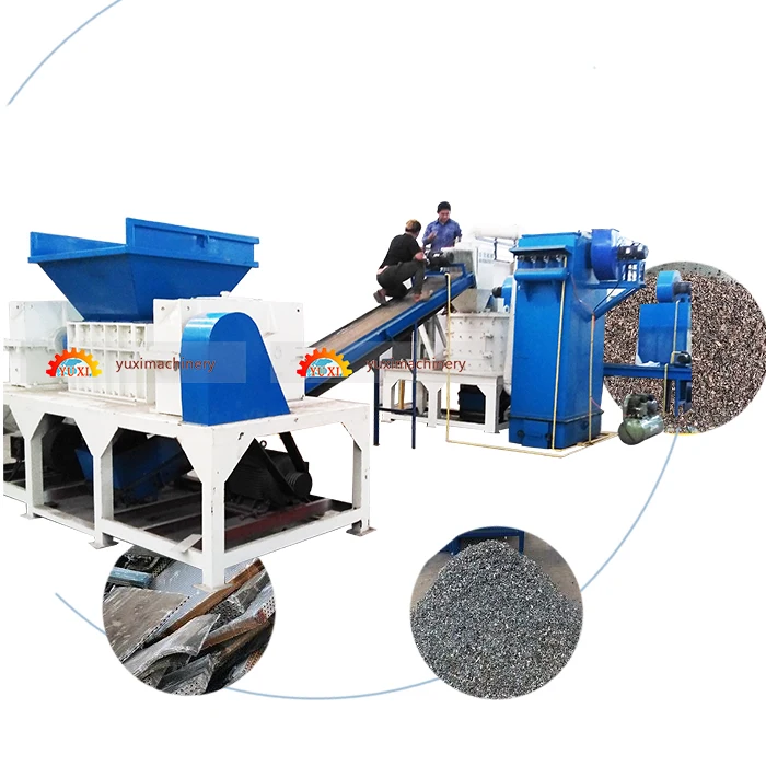 
Copper And Aluminum Recycle Machine Air Conditioner Scrap Radiator Recycling Machine 