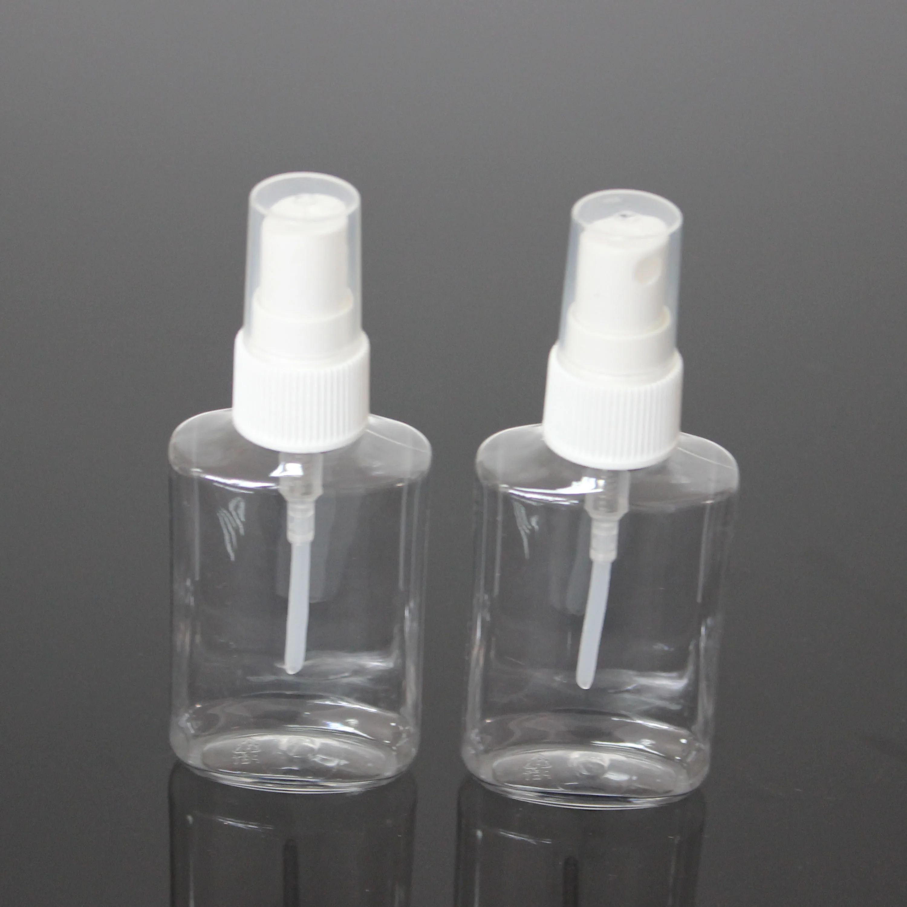 Guangzhou 2 oz 30ml 50ml pet fine mist flat pocket spray bottle 30ml
