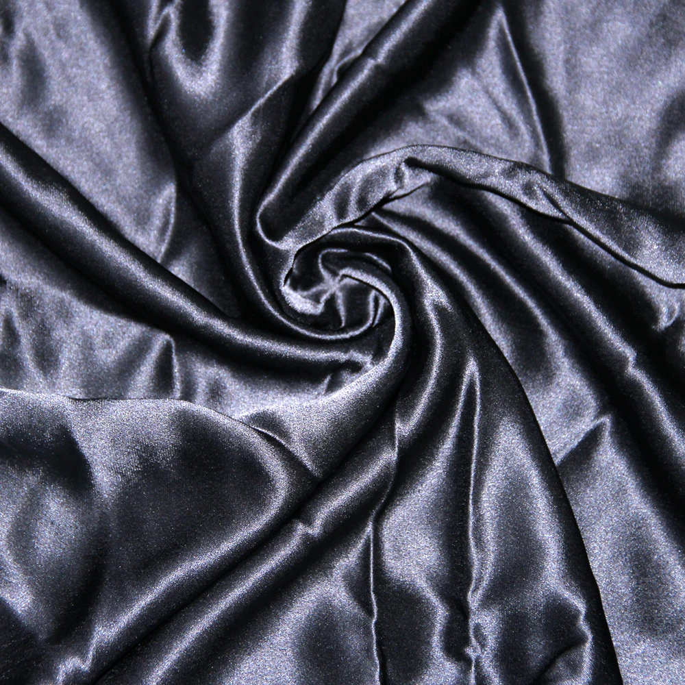 ECO-friendly bright-colored glossy High stretch 100% Acetate silk feel REAL acetate Triacetate satin fabric for lady dresses