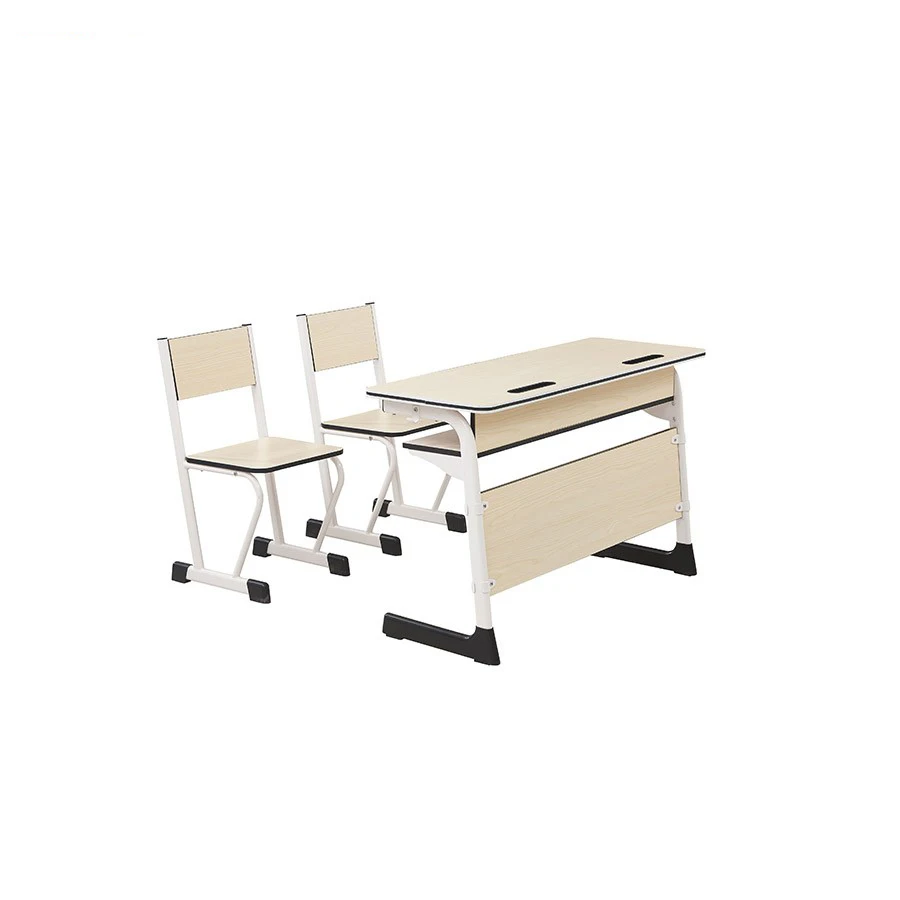 High-quality School Classroom Furniture Wooden Desk and Chair Modern School Furniture Manufacturers In China School Table Set
