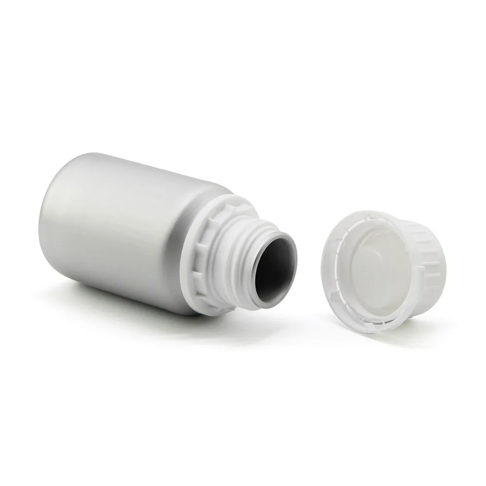 Frosted essential oil bottle fragrance cobalt blue aluminium bottle chemical packaging bottle