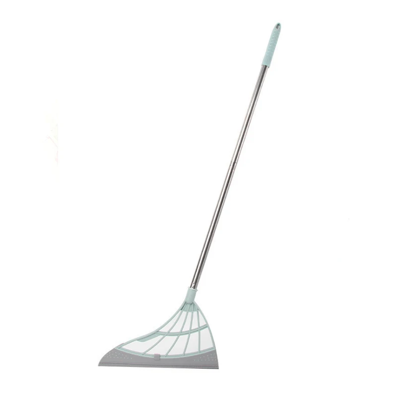 Topwill Sweeping Brush Floor Wiper Squeegee Hand Push Sweeper Rubber Broom Magic Broom for Floor Windows Cleaning Bathroom