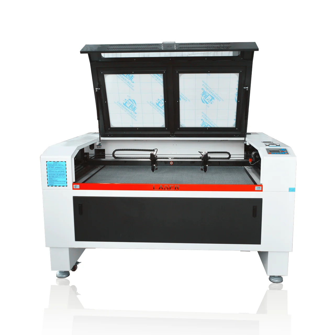 1390 co2 laser cutting engraving machine 100W reci tube power laser cutter C02 laser cutting machine 100W