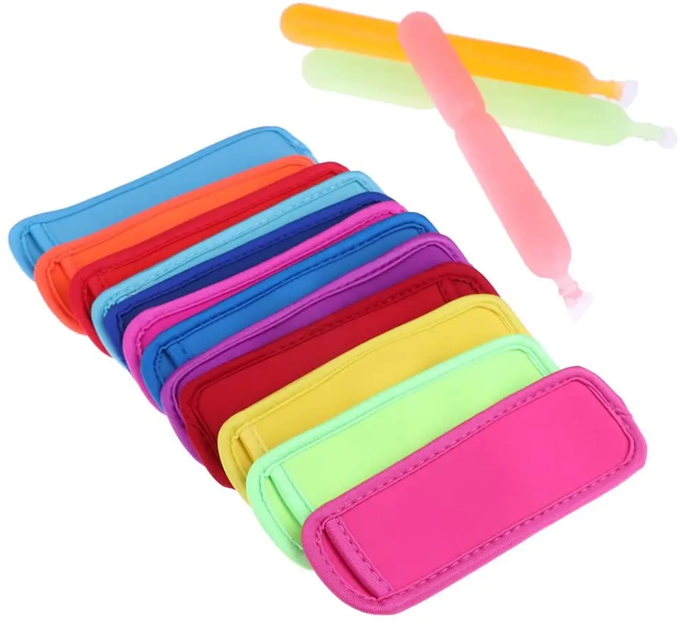 Neoprene Ice Pop Sleeve Popsocle Holders Freezer Pop Holders