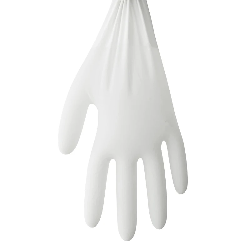 Ivory  Disposable Medic Disposal Examination Medical Latex Glove Powder Nitrile Gloves
