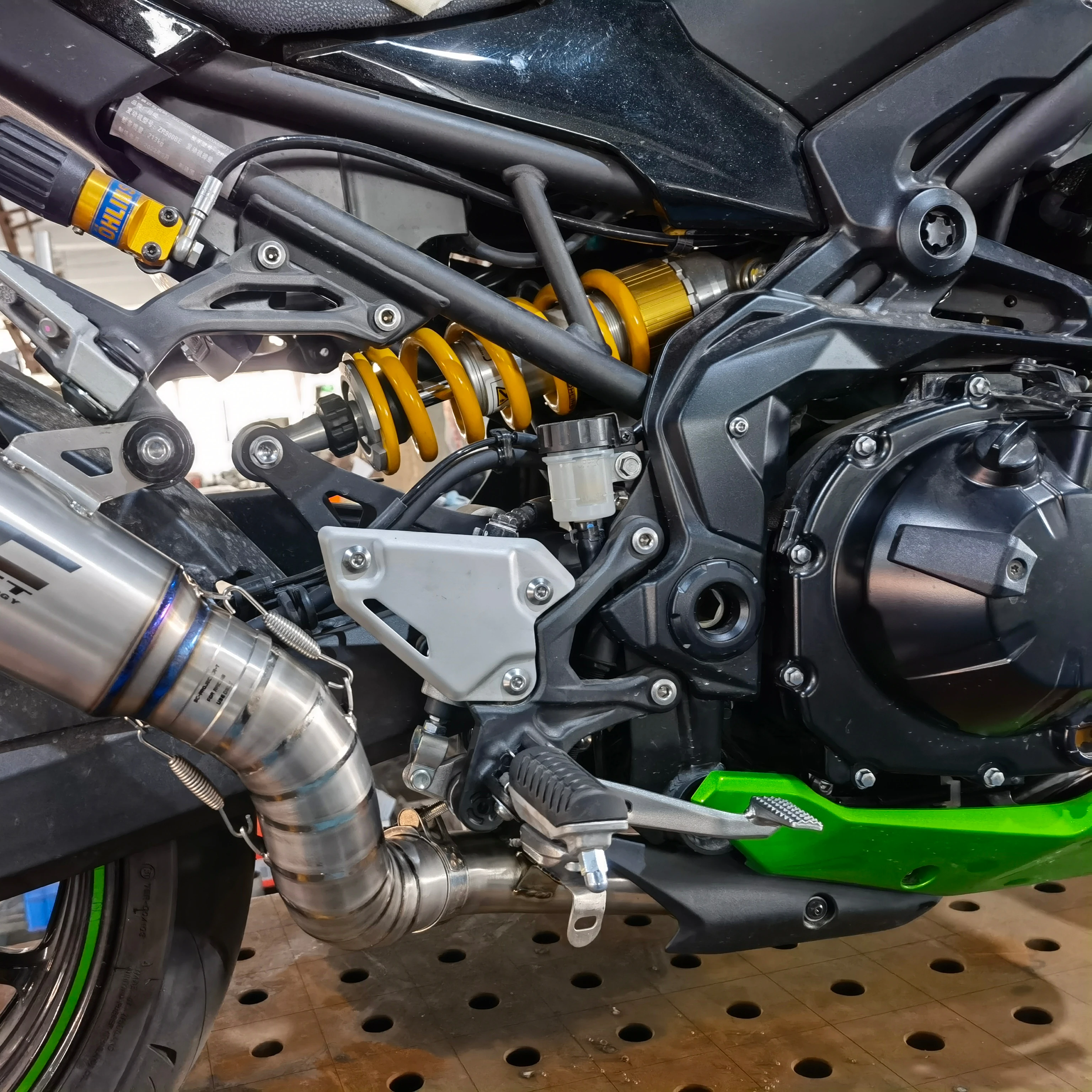 Привлекательная цена новый тип глушителя глушитель для мотоцикла TIG Titanium