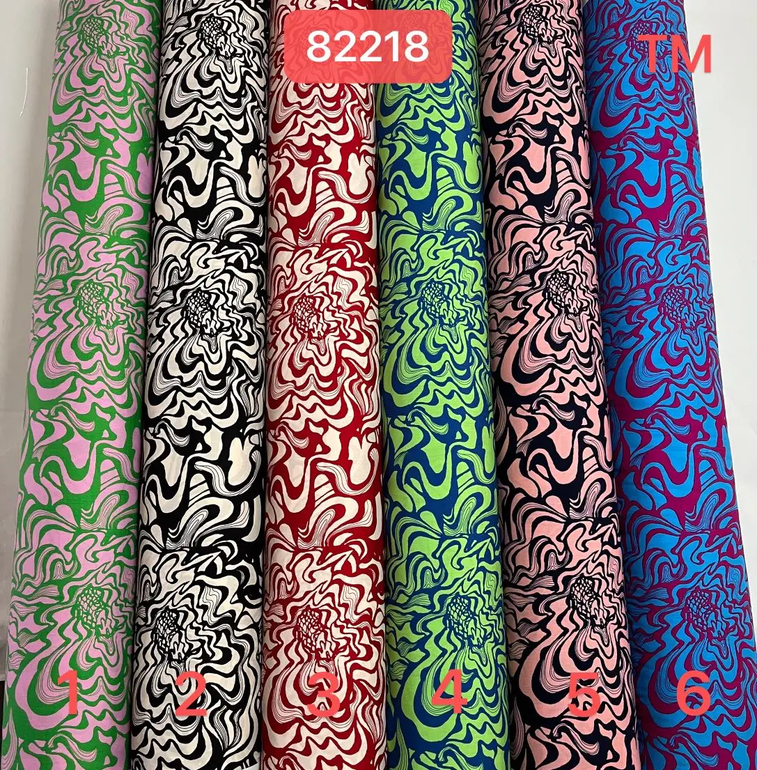 Popular Factory Direct Sale Competitive Price Customized Printing Rayon Viscose fabric