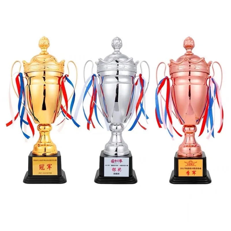 2023 Golden metal soccer trophy