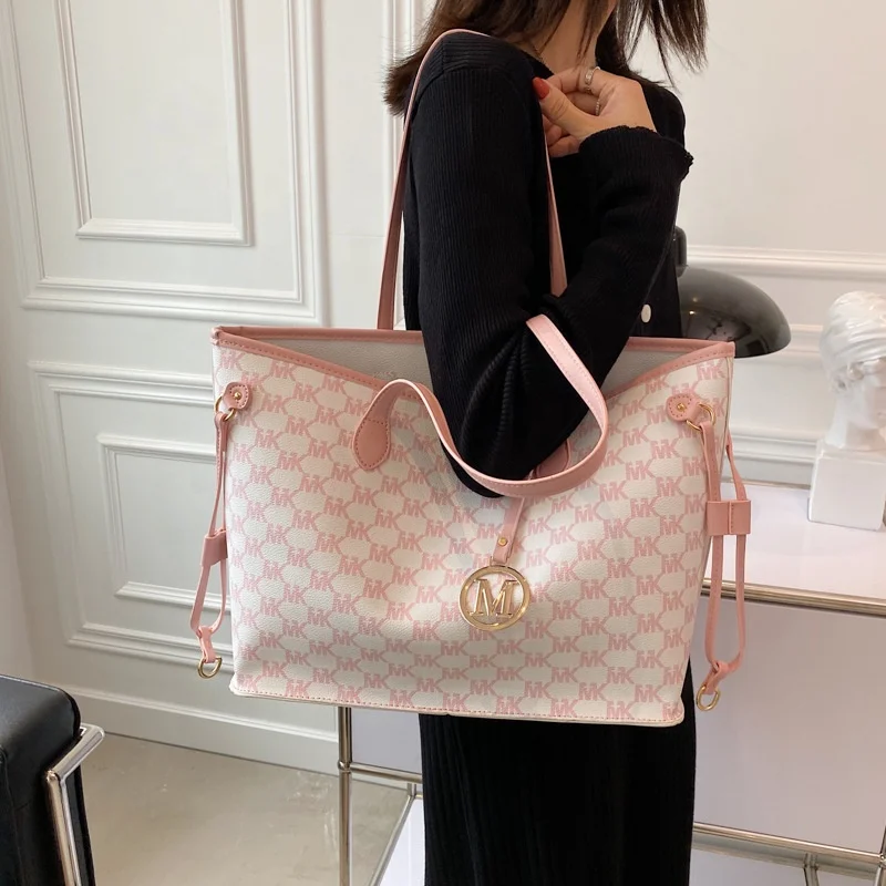 Лидер продаж, дизайнерские женские классические большие сумки-тоут с надписью, большая сумка-тоут, сумка-тоут через плечо