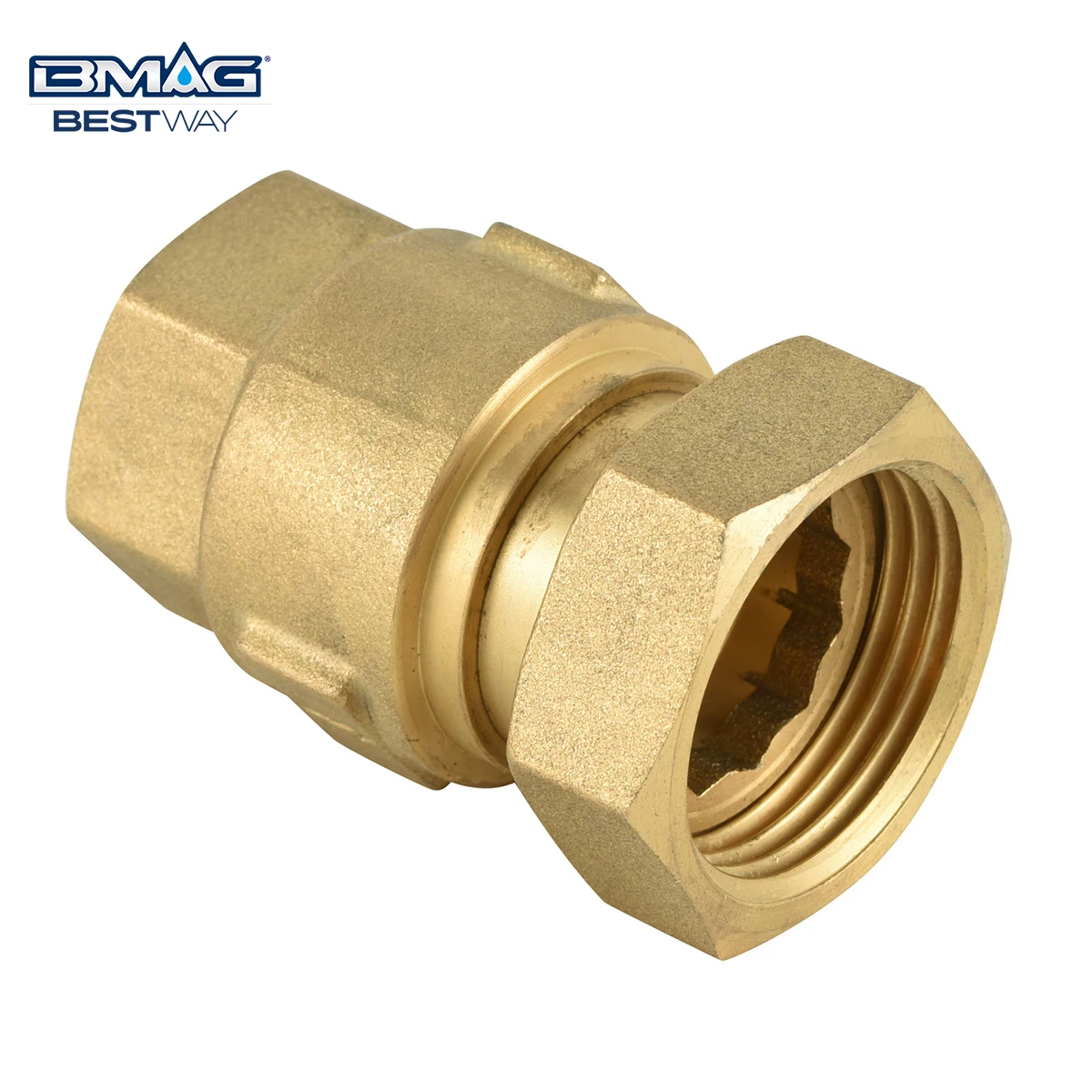 BMAG DN15-DN100 Forged Brass Valve Internal Thread Vertical Check Valves Water Meter Expansion Brass Check Valve