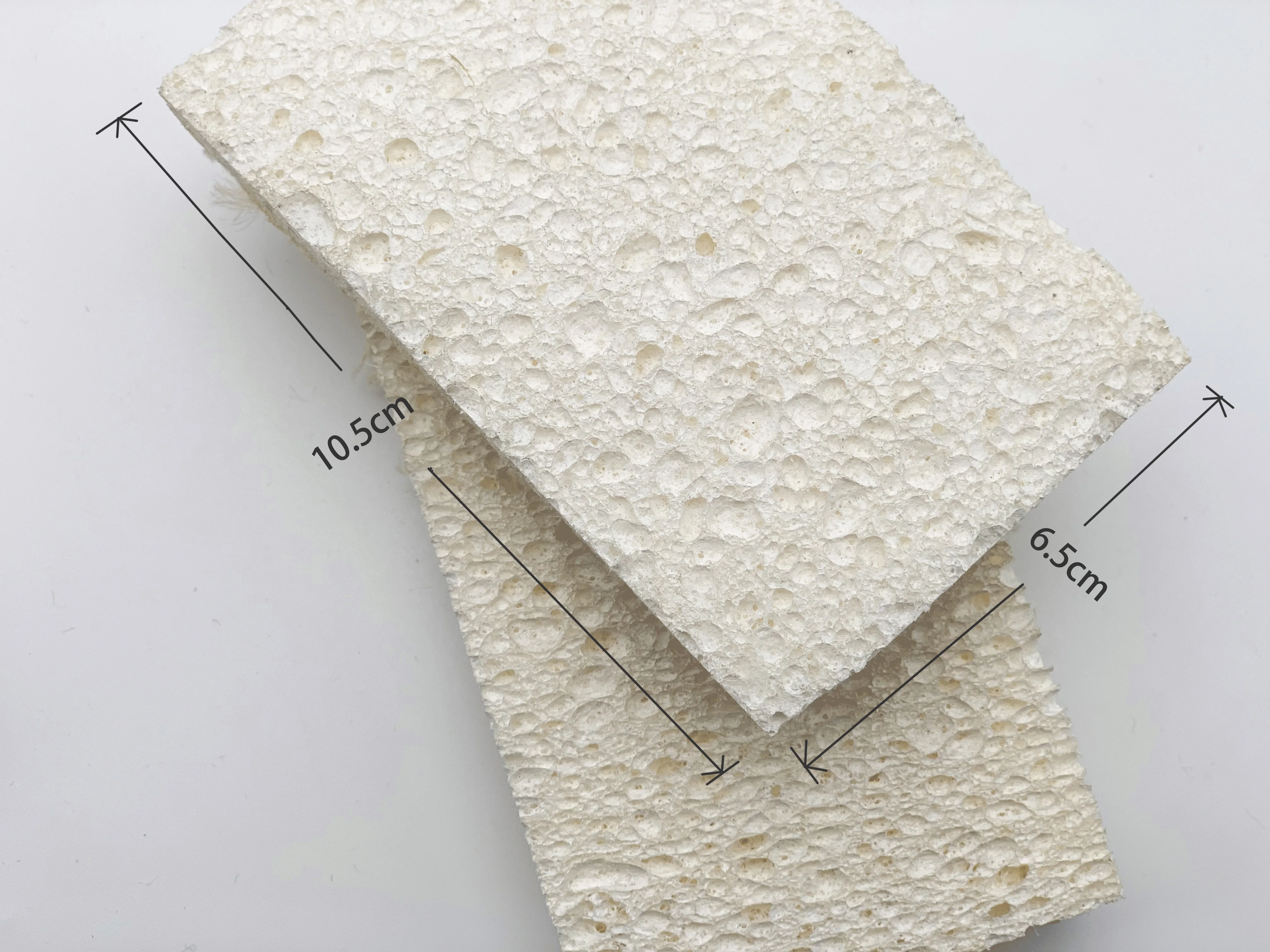 Eco-friendly Loofah Sponge 100% Biodegradable Natural Cellulose Sponge For Kitchen