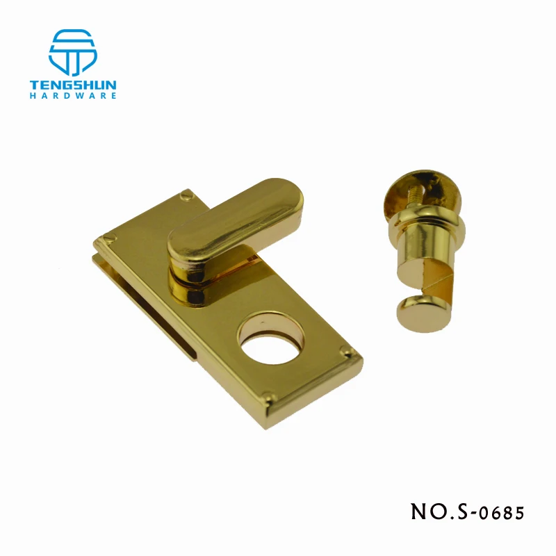 Новый стиль металлический поворотный замок для сумок Высококачественный из цинкового сплава оптовая продажа