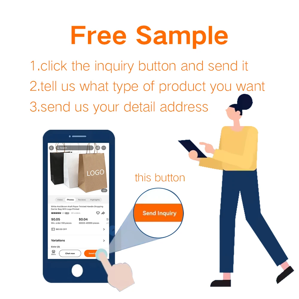 Gift Bag Brown Paper Bags Bolsa De Navidad Kraft Paper for Xmas Decorative Party Wholesale Christmas 8 Color Flexo Printing