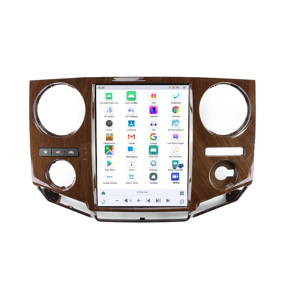 Автостерео новый дизайн Android13 Tesla сенсорный экран 12 1 дюймов для Ford F450 F650 F350 F250 2009-2012 Мультимедиа Carplay