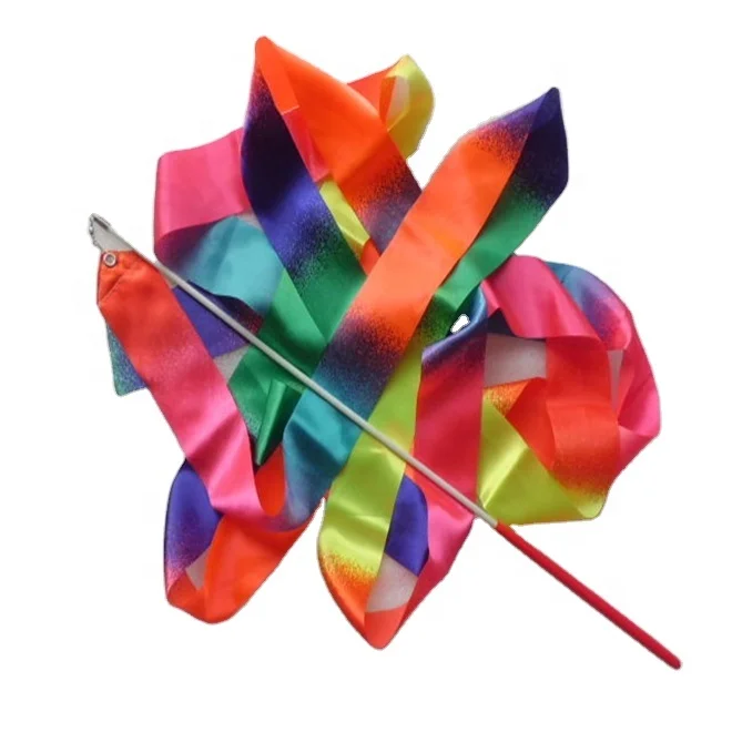 Color Dance Equipment Rhythmic Gymnastic Ribbon