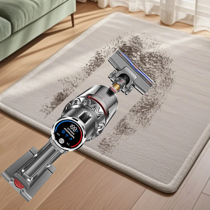Dust collection tower 450W Stick silent vacuum upright Korea Self Empty Vacuum System Vacuum Cleaner for pets carpet rugs floor